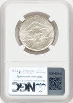 1937-D 50C Arkansas Commemorative Silver NGC MS67