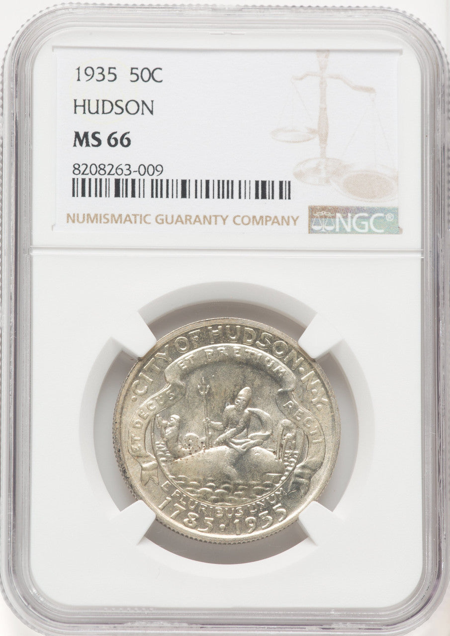 1935 50C Hudson Commemorative Silver NGC MS66 (769899024)