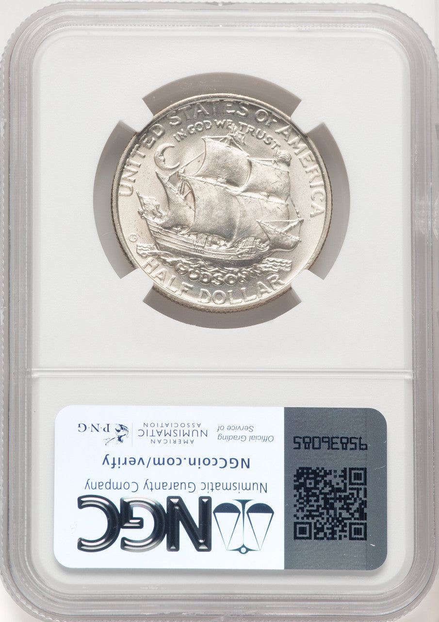 1935 50C Hudson Commemorative Silver NGC MS66