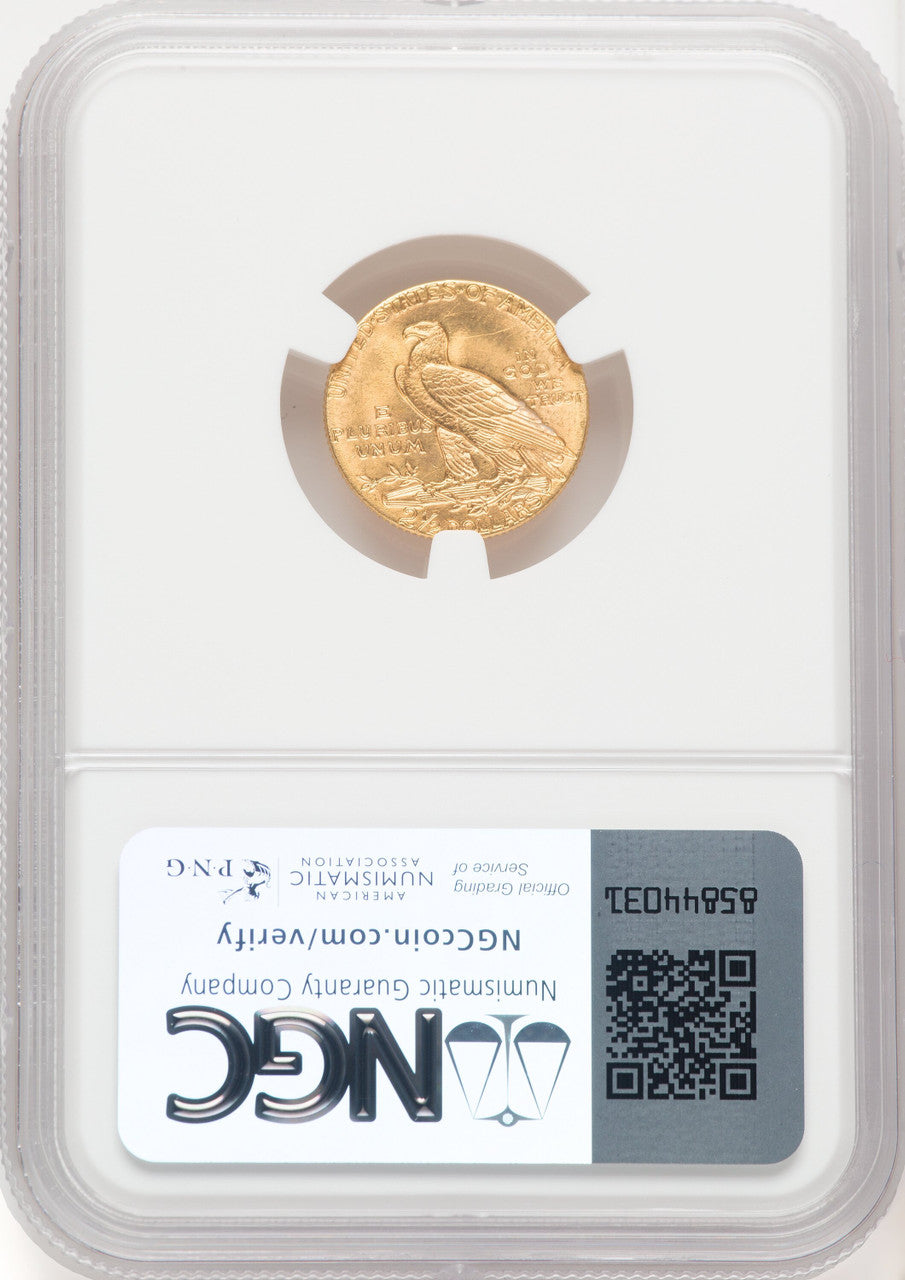 1909 $2.50 Indian Quarter Eagle NGC MS64 (769899002)
