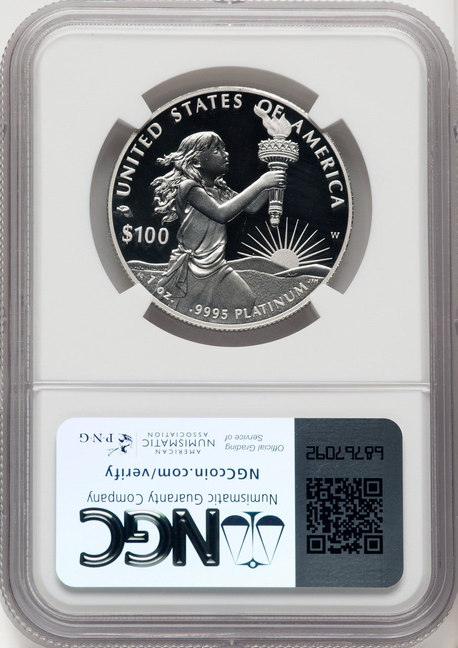 2014-W $100 One-Ounce Platinum Eagle NGC PF70 (505977009)