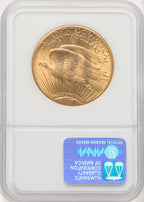 1926-S $20 Saint-Gaudens Double Eagle NGC MS64 (770042001)