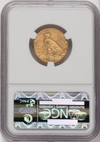 1910 $5 Indian Half Eagle NGC MS65 (769223011)