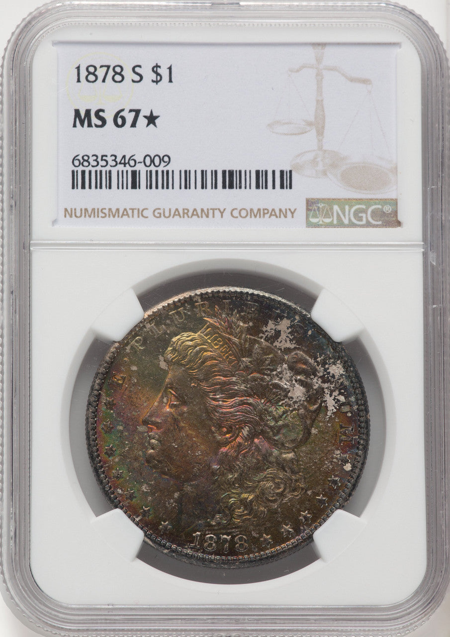 1878-S Morgan Dollar NGC MS67 (769563033)
