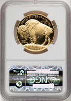 2006-W $50 One-Ounce Gold Buffalo .9999 Fine Gold Brown Label NGC PF70 (769934002)