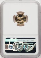 2000-W Gold American Eagle Brown Label 4-Coin Set NGC PF70