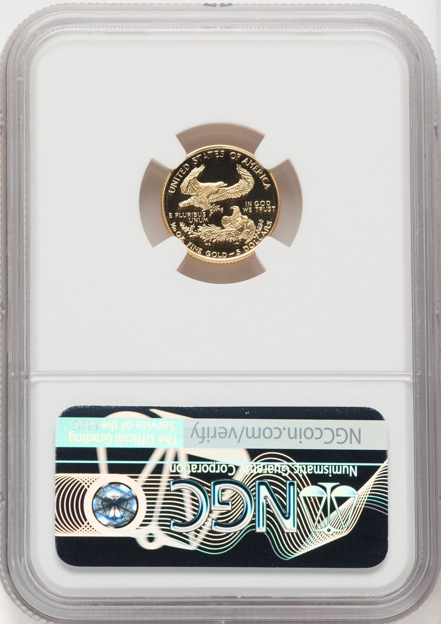 2000-W Gold American Eagle Brown Label 4-Coin Set NGC PF70