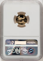 2007-W Gold American Eagle Brown Label 4-Coin Set NGC PF70