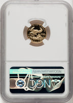 1993-P Gold American Eagle Brown Label 4-Coin Set NGC PF70