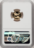 2014-W Gold American Eagle Brown Label 4-Coin Set NGC PF70