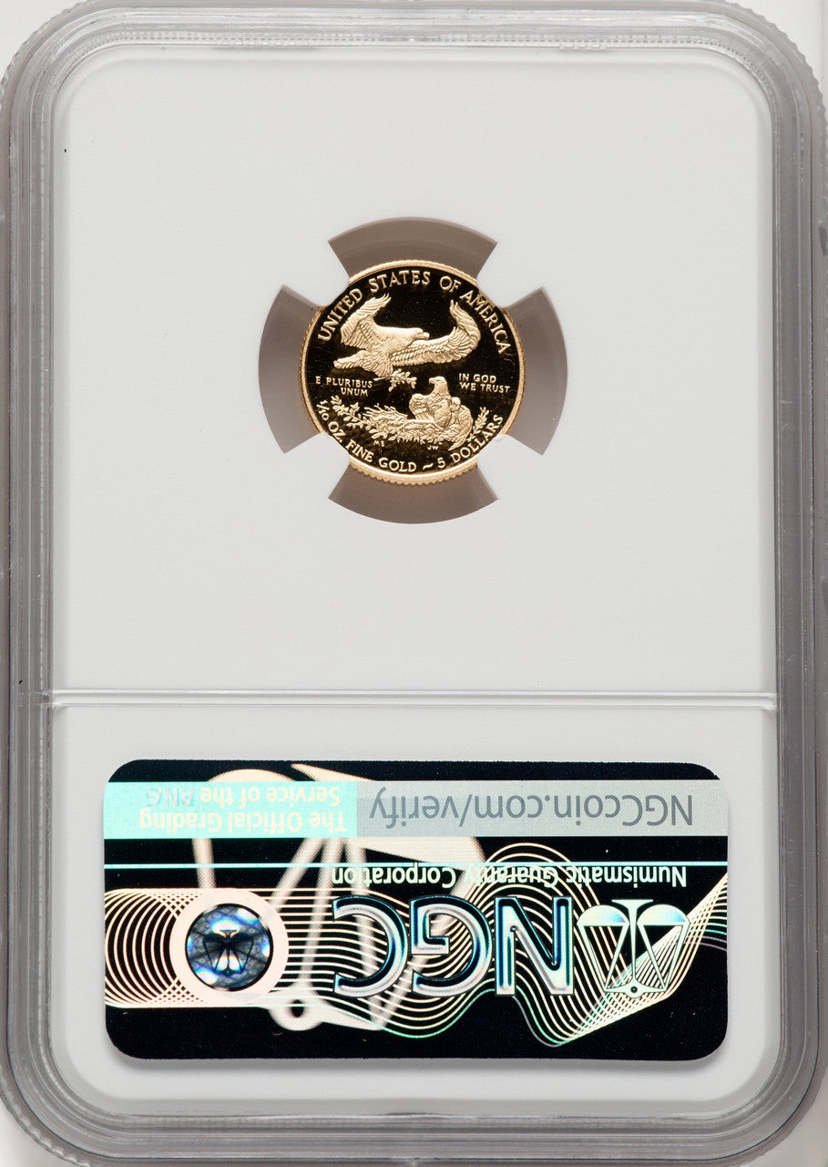 2014-W Gold American Eagle Brown Label 4-Coin Set NGC PF70