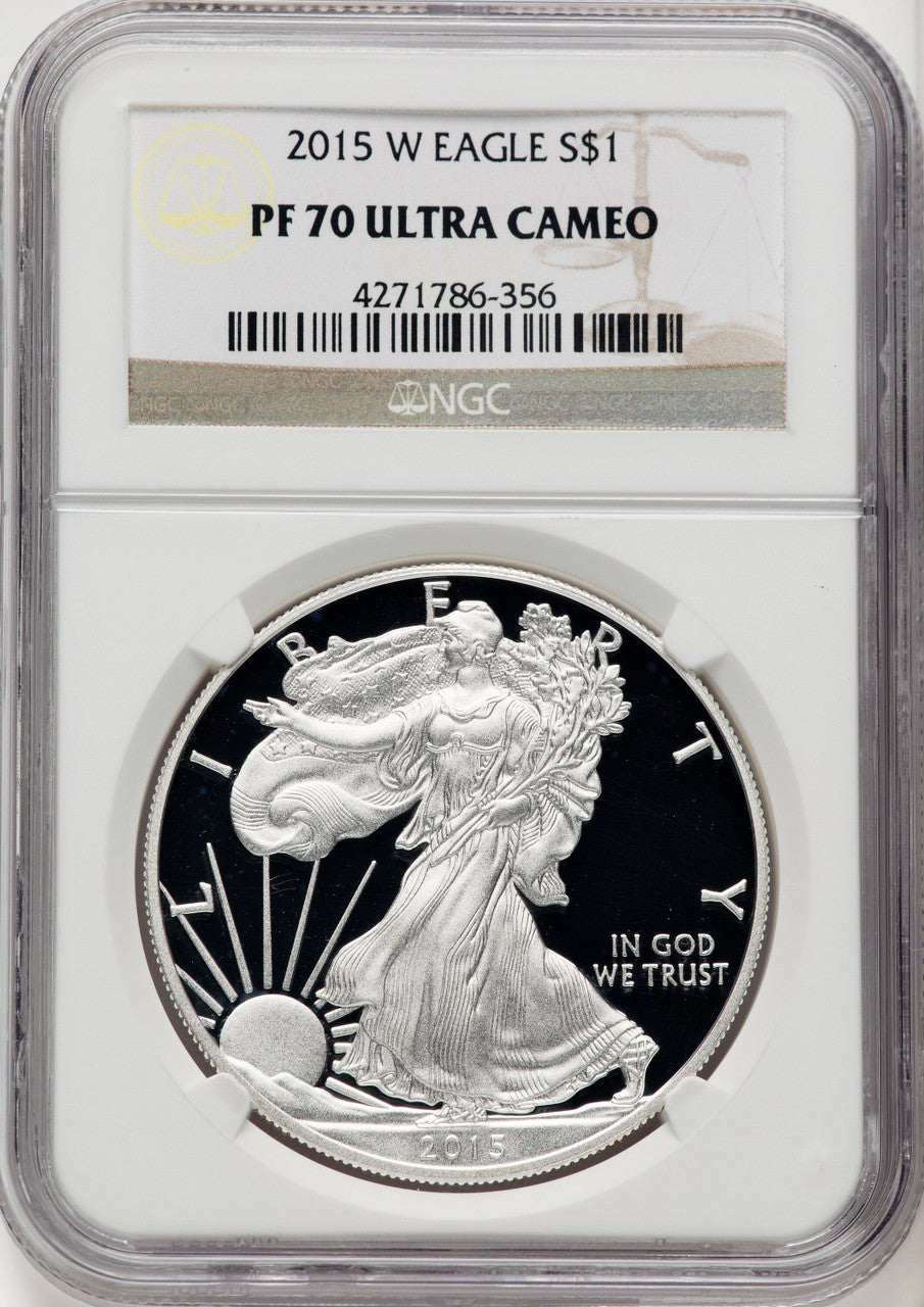 2015-W Silver Eagle NGC PF70