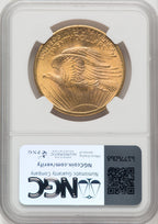 1907 $20 Saint Saint-Gaudens Double Eagle NGC MS66+ (769124005)