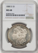 1880-S Morgan Dollar NGC MS68