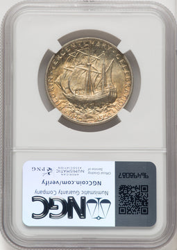1921 50C Pilgrim Commemorative Silver NGC MS67 (769306015)