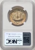1921 50C Pilgrim Commemorative Silver NGC MS67 (769306015)