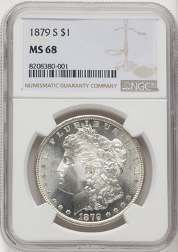 1879-S Morgan Dollar NGC MS68