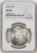 1879-S Morgan Dollar NGC MS68