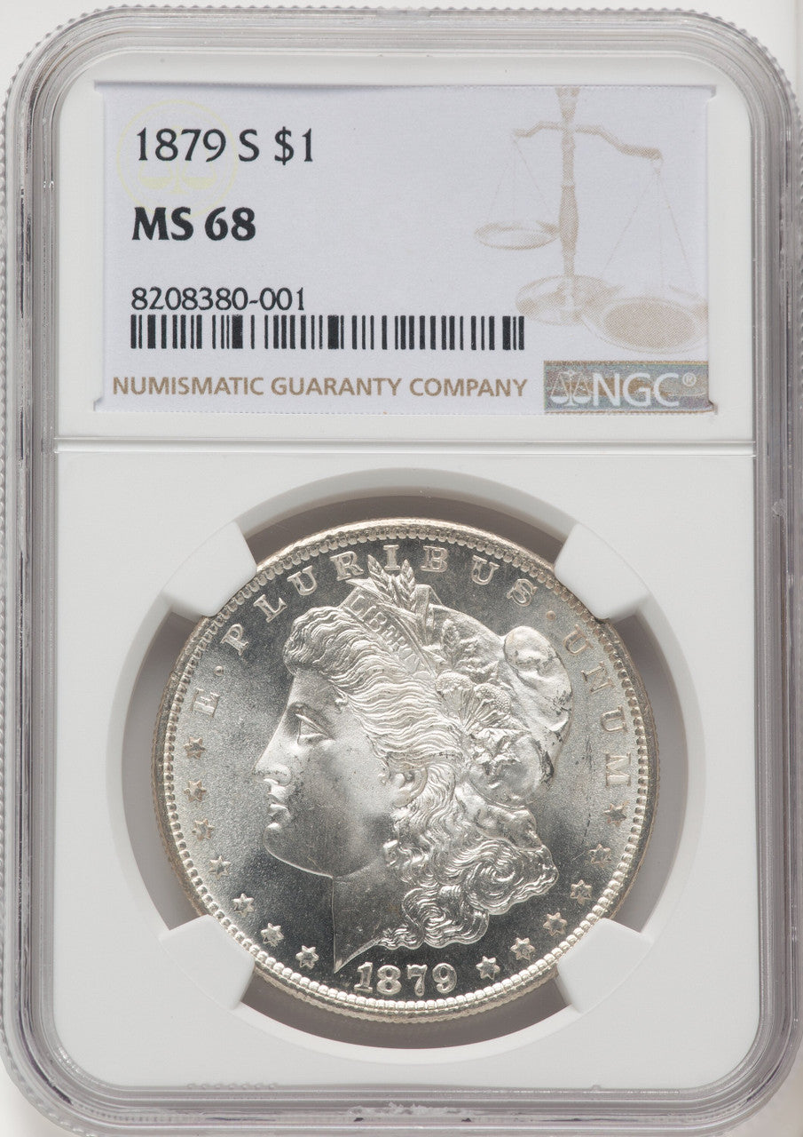 1879-S Morgan Dollar NGC MS68