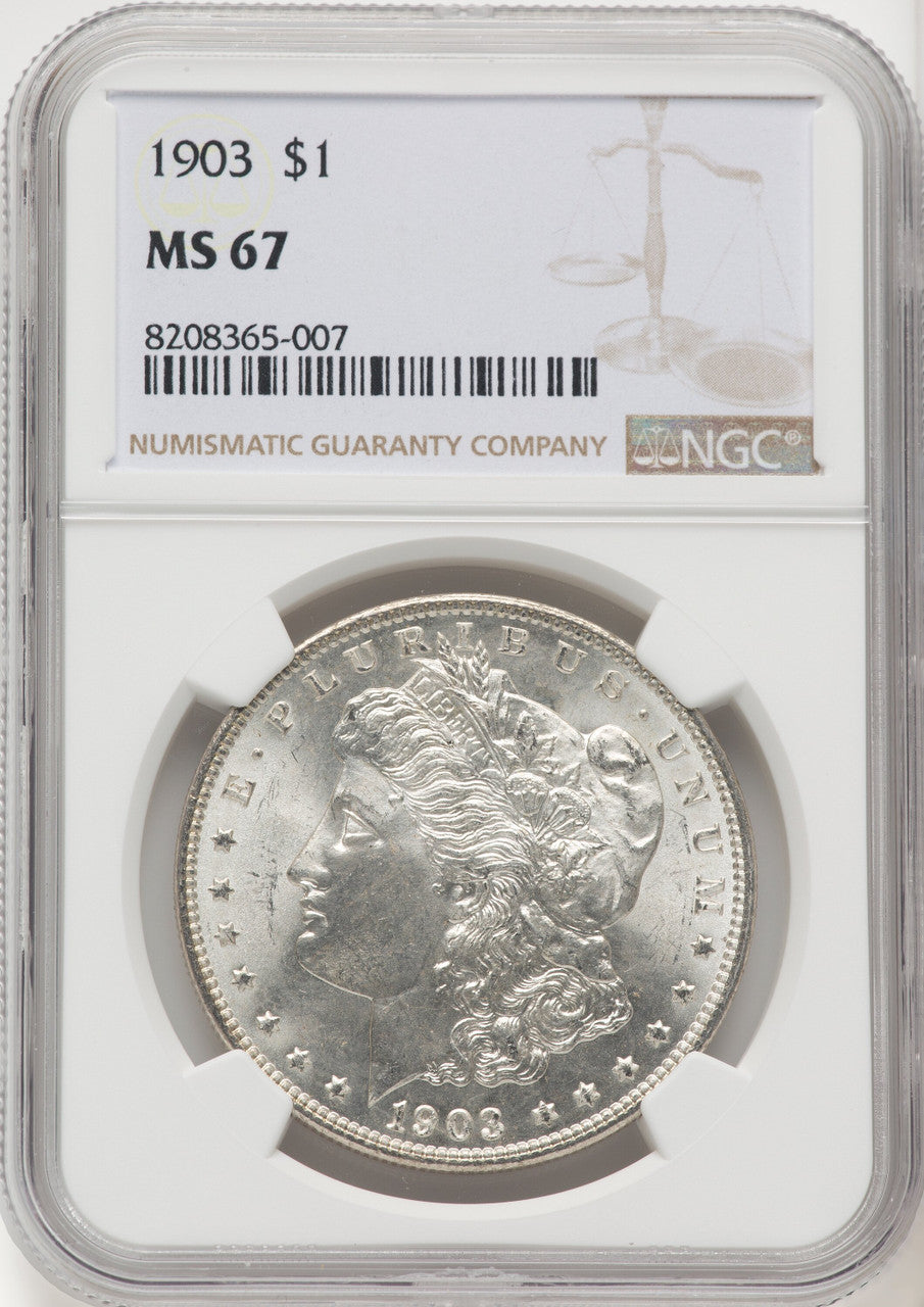 1903 Morgan Dollar NGC MS67