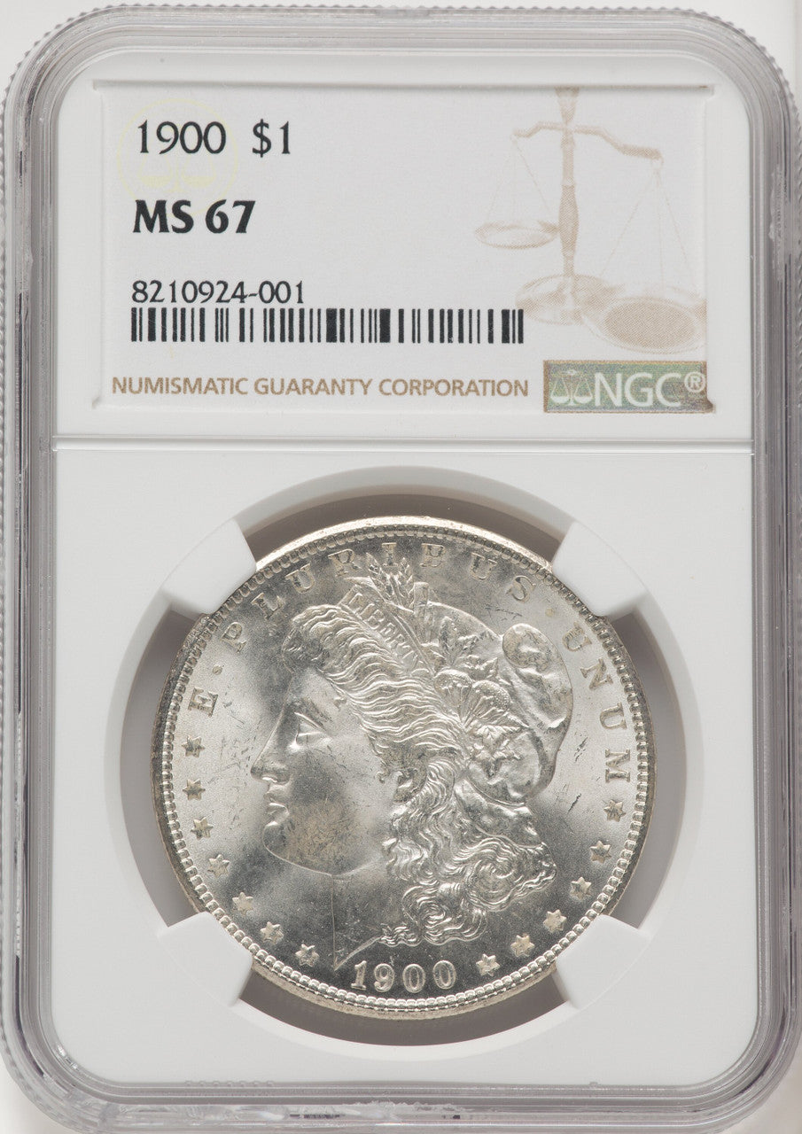 1900 Morgan Dollar NGC MS67 (768633017)