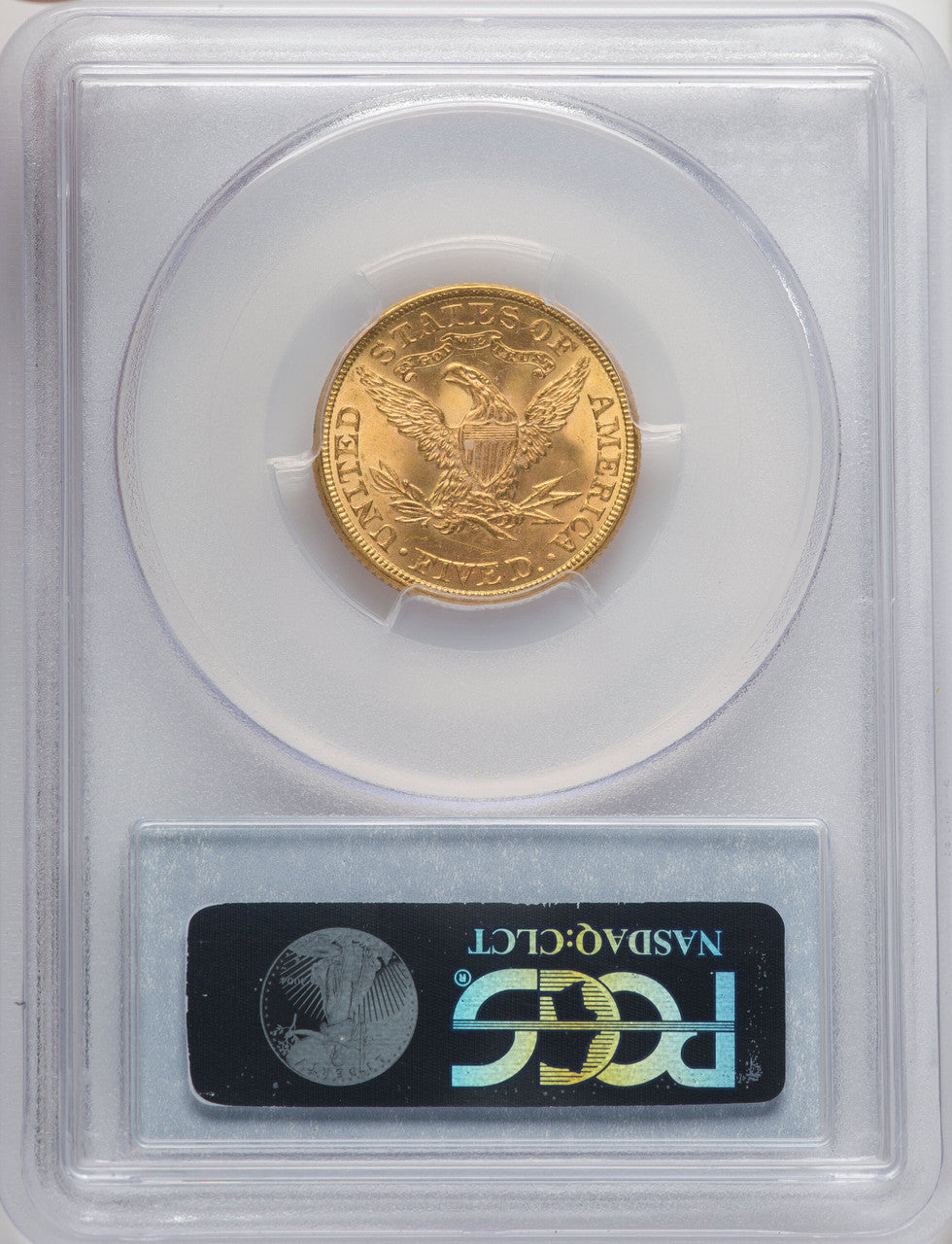 1897 $5 Liberty Half Eagle PCGS MS66