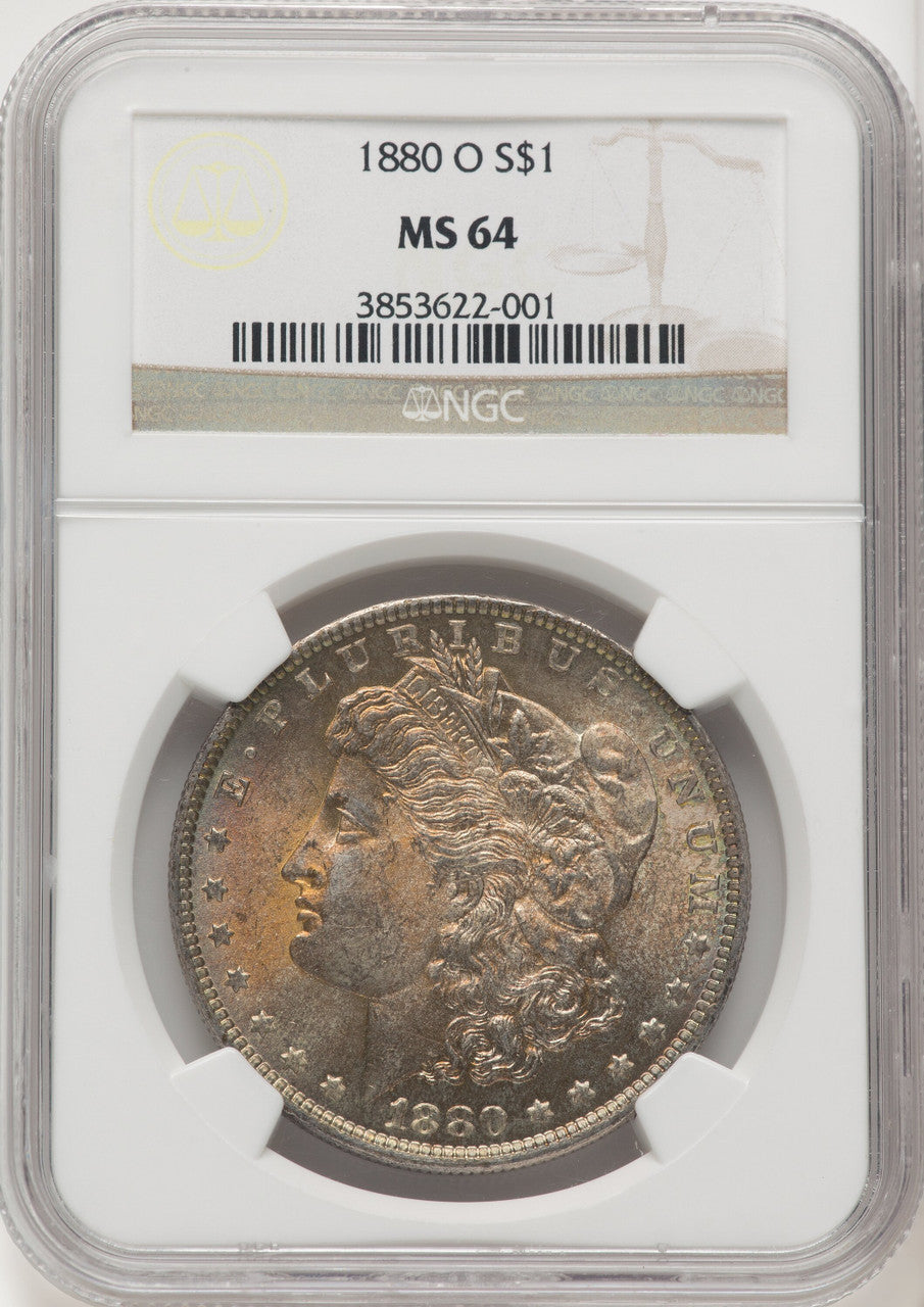 1880-O Morgan Dollar NGC MS64 (769903007)