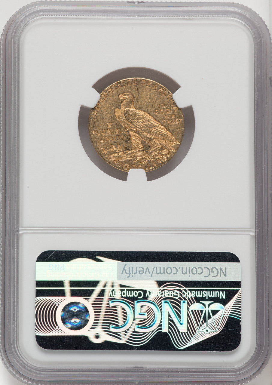 1910-S $5 Indian Half Eagle NGC AU58 (770206028)