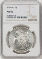 1904-O Morgan Dollar NGC MS67 (765522008)