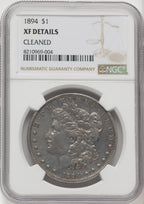 1894 Morgan Dollar Details NGC XF40