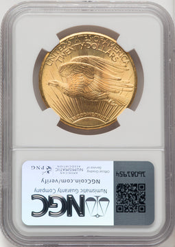 1928 $20 Saint-Gaudens Double Eagle NGC MS66+