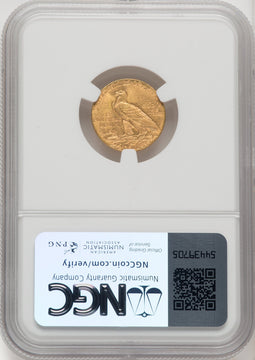 1929 $2.50 Indian Quarter Eagle NGC MS65 (769376015)