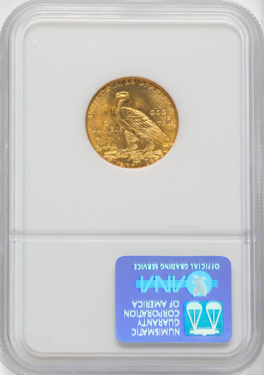 1908 $5 Indian Indian Half Eagle NGC MS64 (769904034)