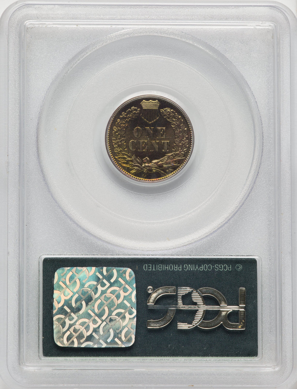 1902 1C RD Proof Indian Cent PCGS PR68