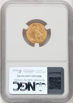 1914-D $2.50 Indian Quarter Eagle NGC MS65 (769947035)