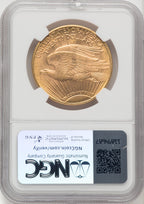 1922 $20 Saint-Gaudens Double Eagle NGC MS66 (769947018)