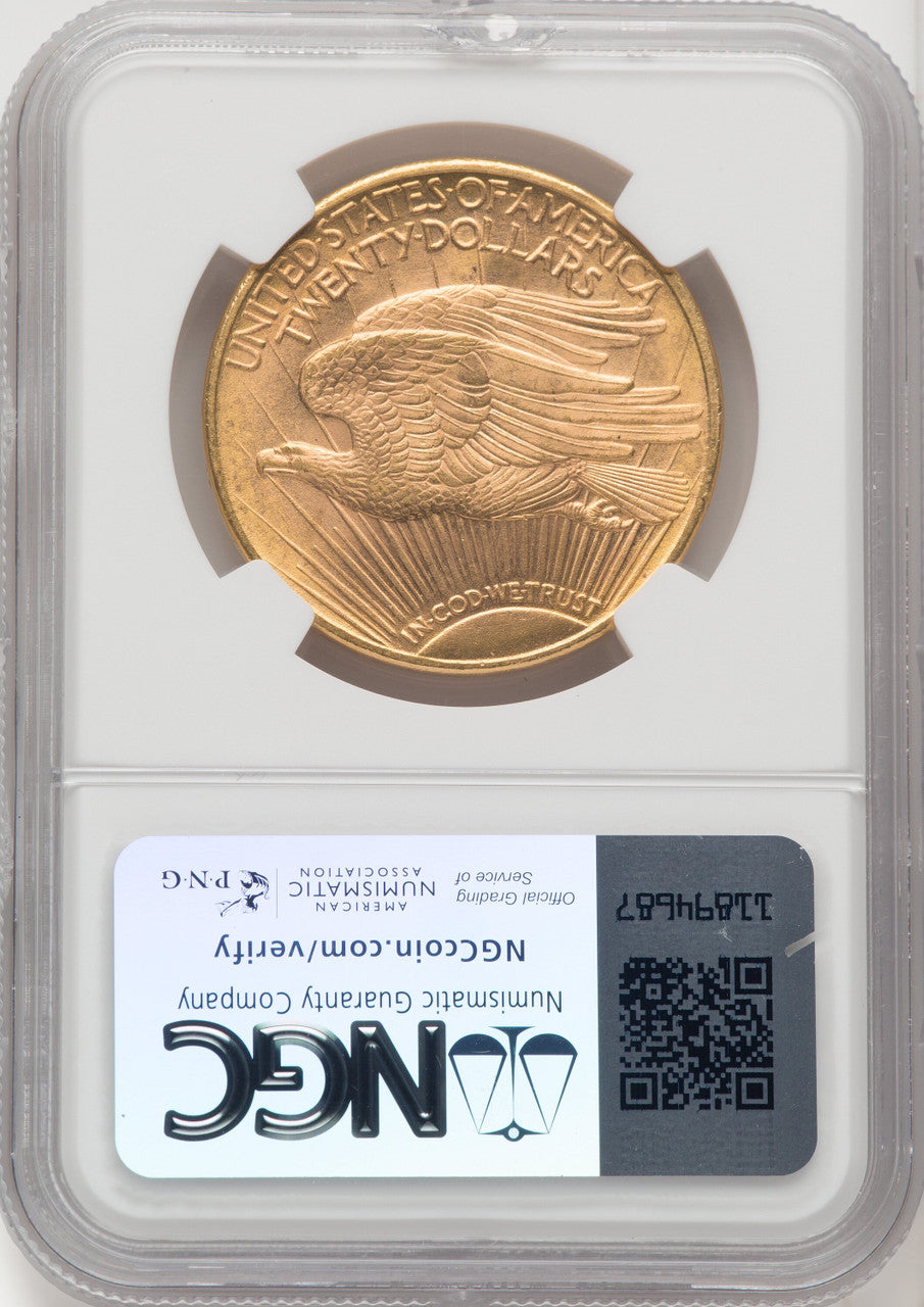1922 $20 Saint-Gaudens Double Eagle NGC MS66 (769947018)
