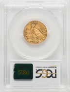 1910 $5 Indian Half Eagle PCGS MS65