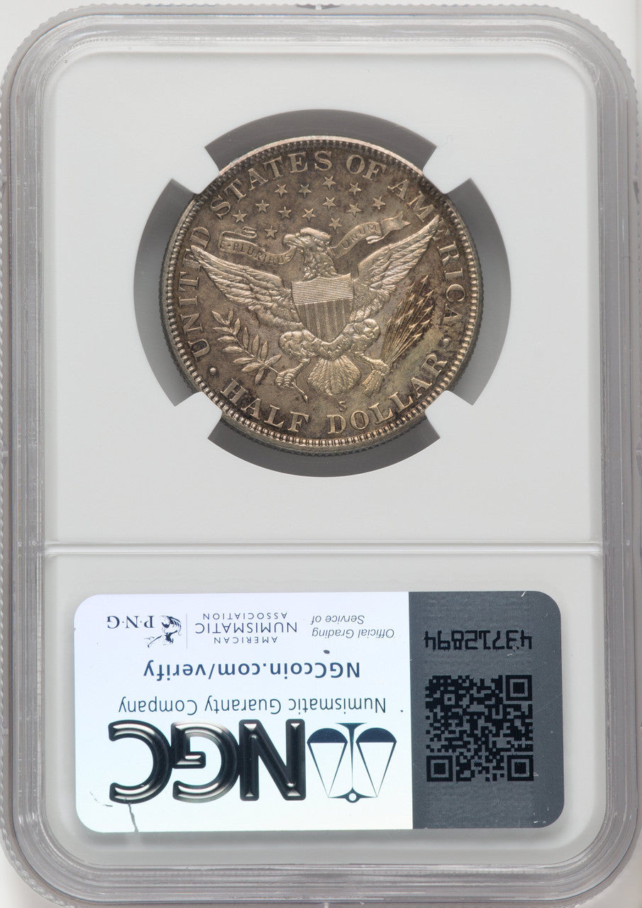 1915-S 50C Barber Half Dollar NGC MS65 (506576020)