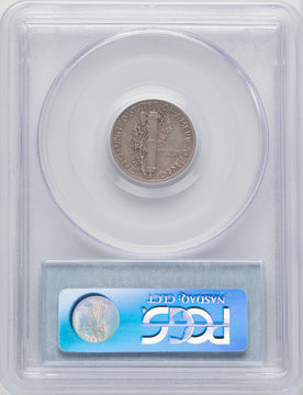 1942/1 10C Mercury Dime PCGS XF40