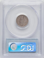 1942/1 10C Mercury Dime PCGS XF40