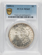 1899-S Morgan Dollar PCGS MS65