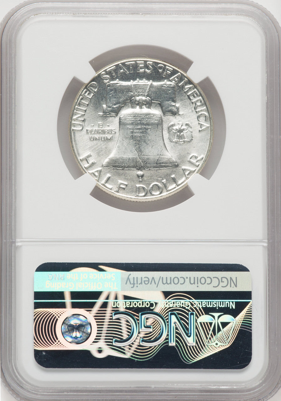 1963 50C FL Franklin Half Dollar NGC MS66