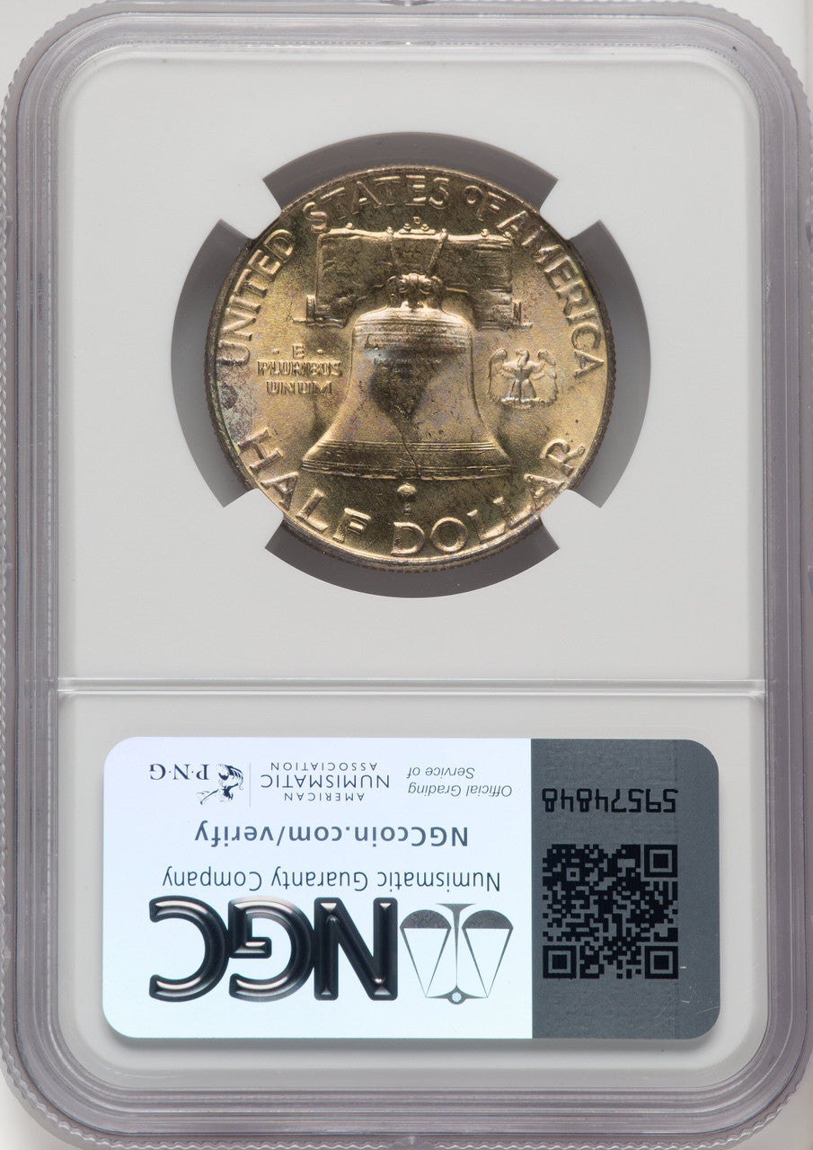 1953-D 50C FL Franklin Half Dollar NGC MS67 (506595050)