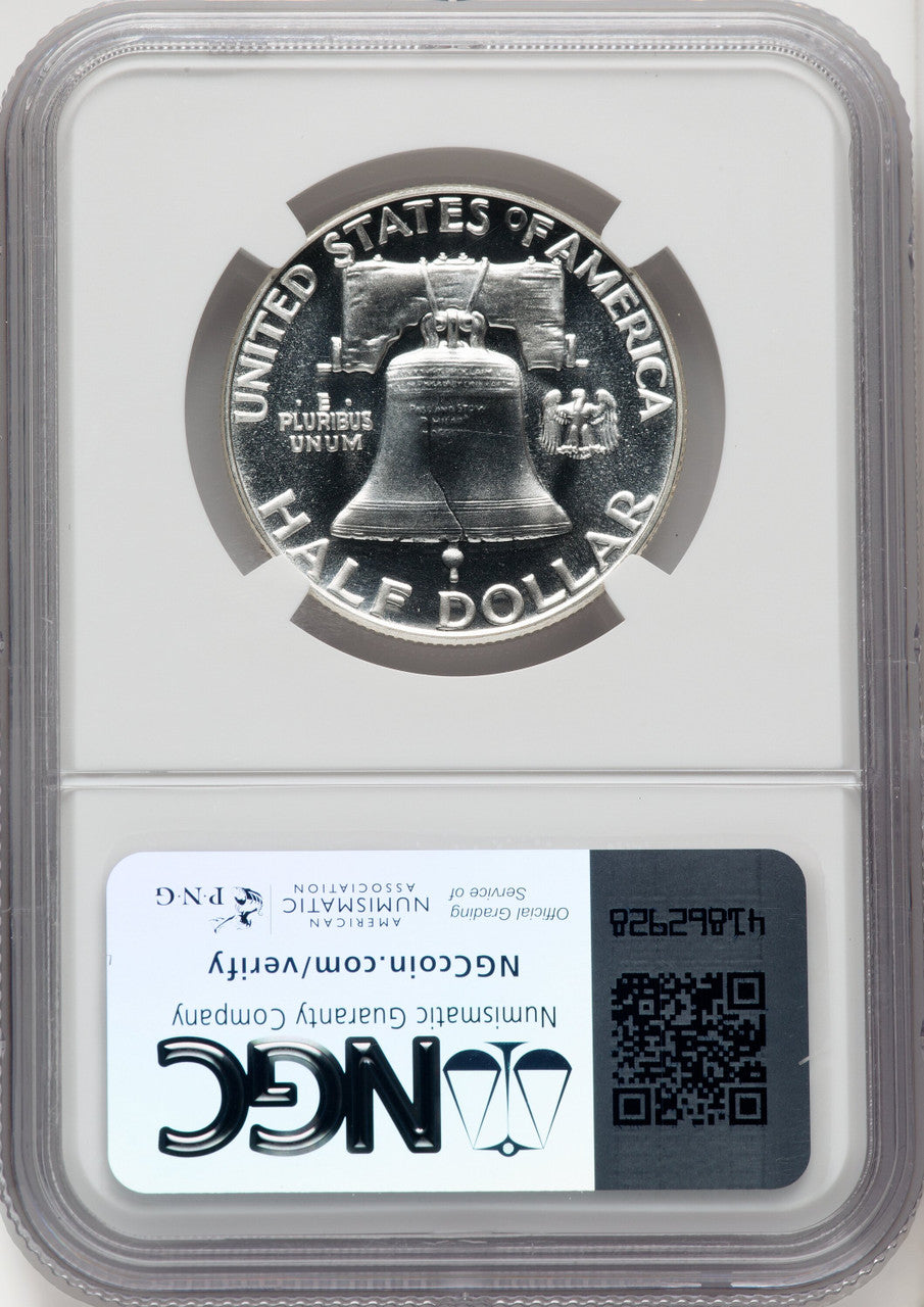 1956 50C Type 1 Proof Franklin Half Dollar NGC PR69 (506595105)