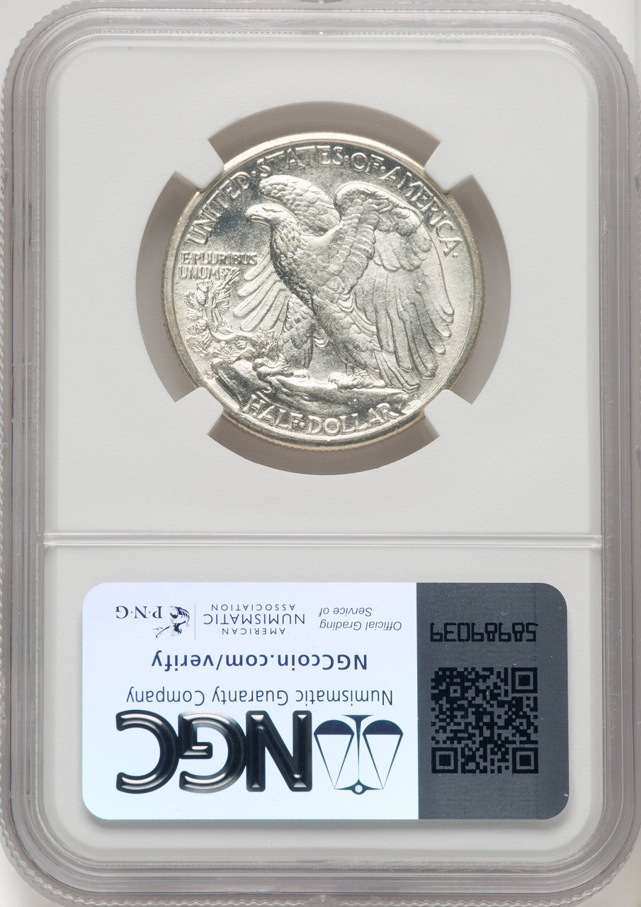 1929-S 50C Walking Liberty Half Dollar NGC MS65