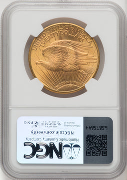 1924 $20 Saint Saint-Gaudens Double Eagle NGC MS66+ (768421004)