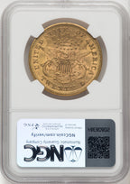 1868-S $20 Liberty Double Eagle NGC MS60
