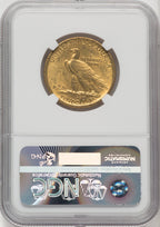 1907 $10 No Motto Indian Eagle NGC MS63 (770051088)