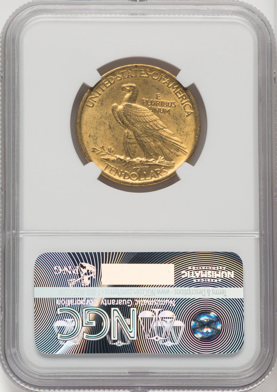 1907 $10 No Motto Indian Eagle NGC MS63 (770051088)